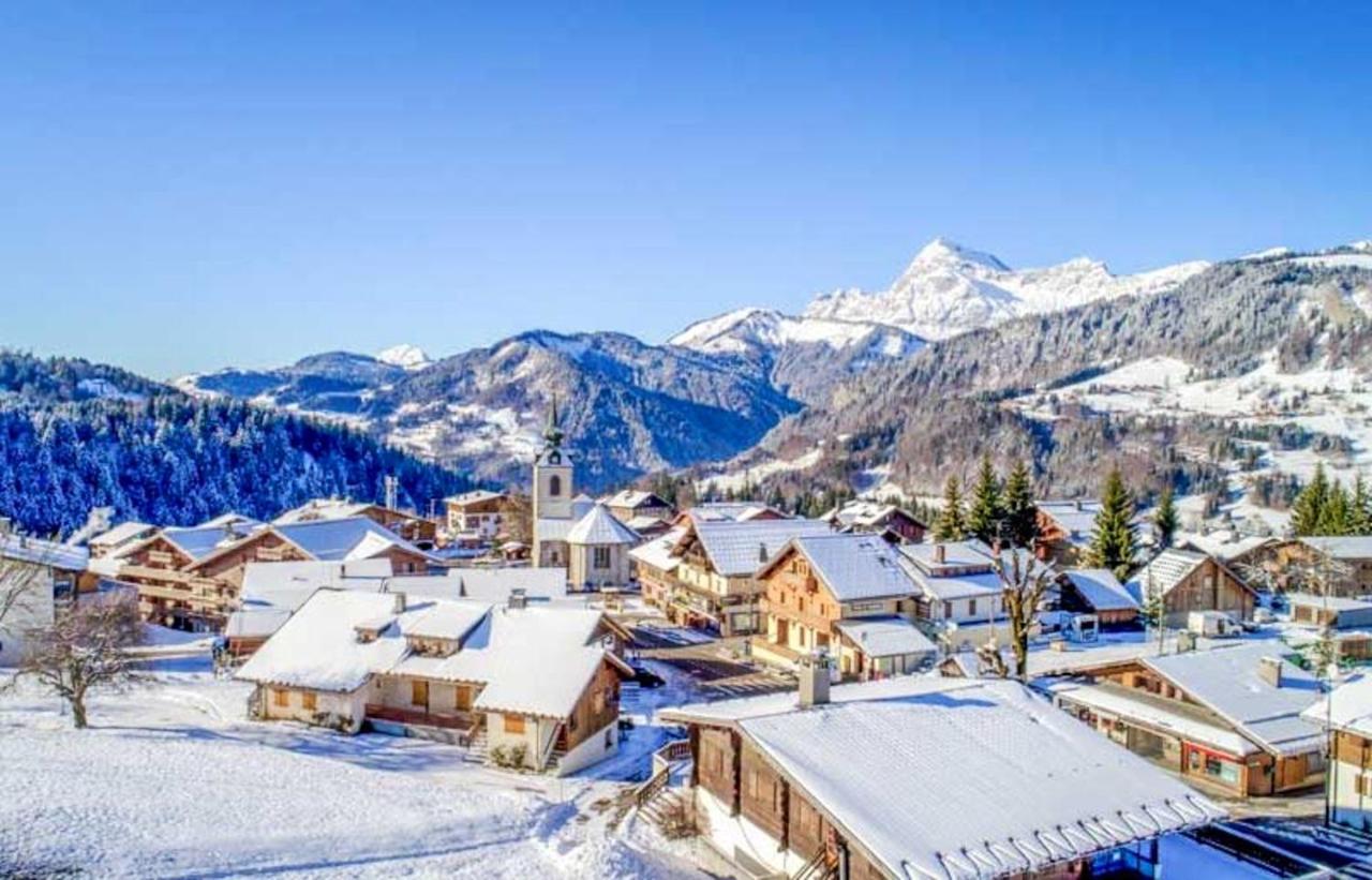 Appartement Confortable Avec Vue Sur La Montagne Notre-Dame-de-Bellecombe Exterior foto
